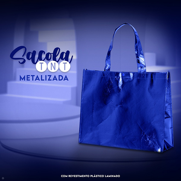 Sacola TNT Metalizada